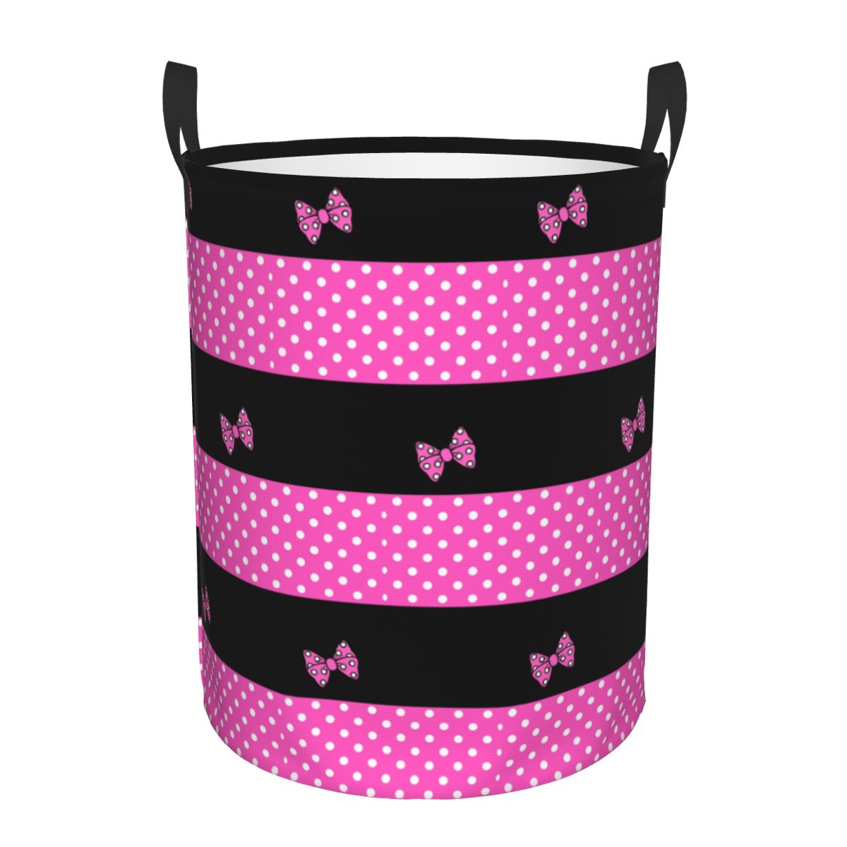 Baby Nursery Items - Mir à linge Minnie à pois