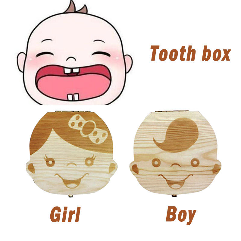 Baby Keepsake Box - Boîte à dents de lait en