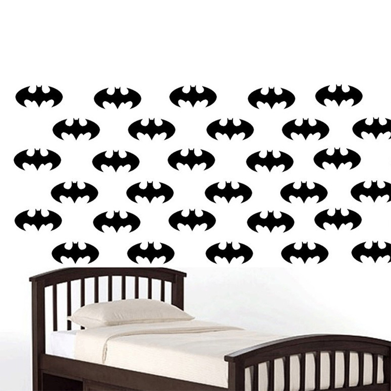 Baby Nursery Furniture Sets - Autocollants muraux avec Logo chauve-souris, 50