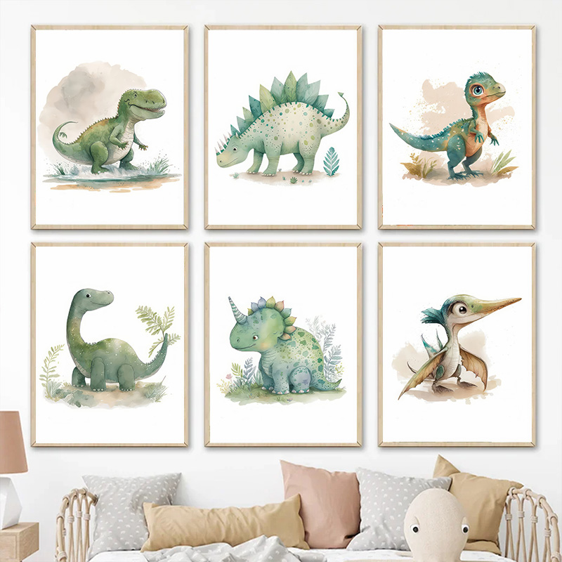 Baby Nursery Jungle - Affiche de salle de bain pour