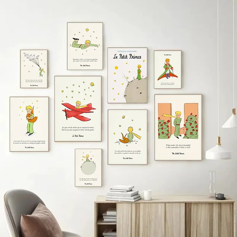 Baby Boy Nursery Quotes - Livre de contes fantaisiste imprimé, citation