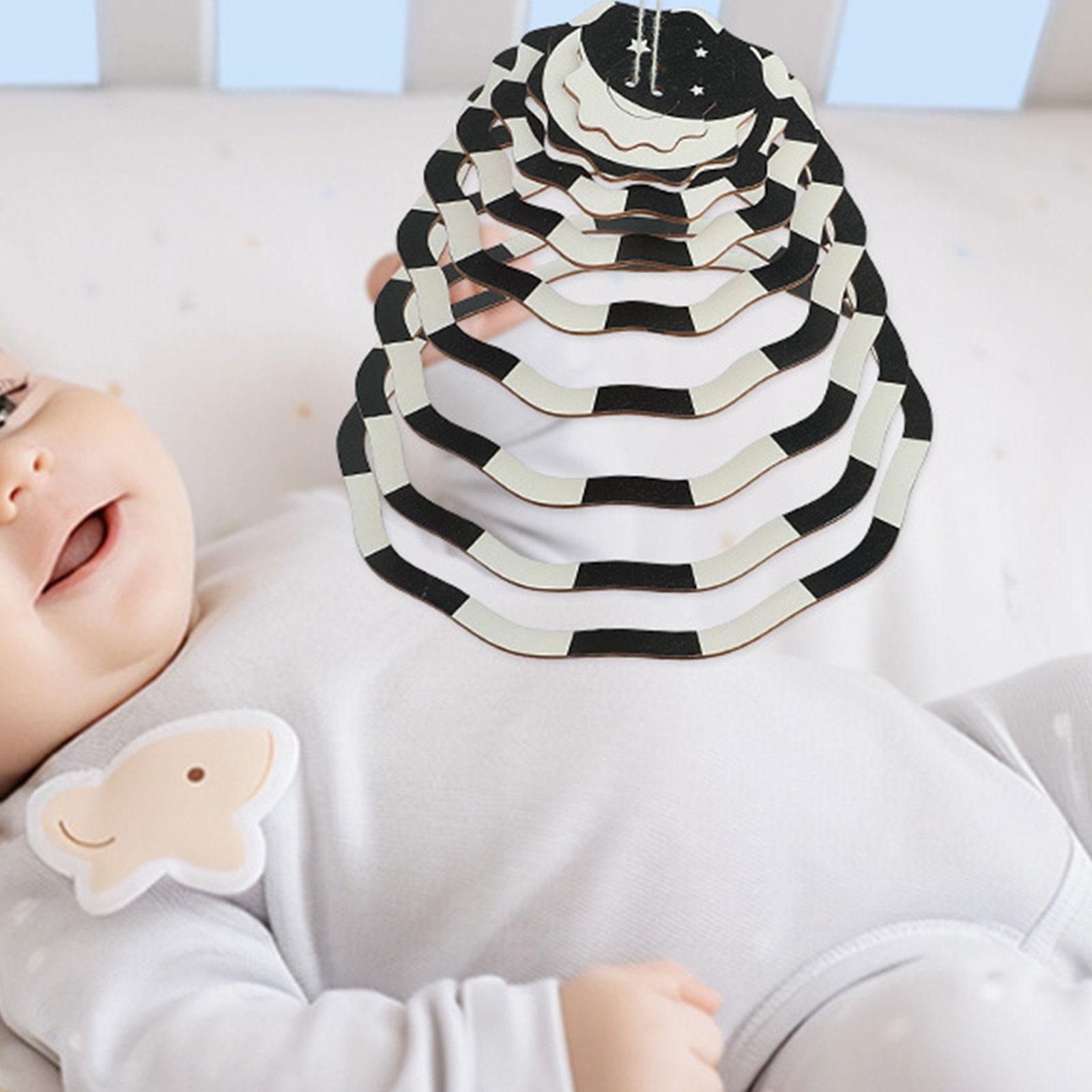 Baby Nursery Items - Jouet sensoriel Mobile pour berceau, jouet