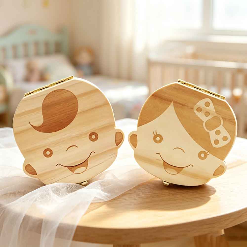 Baby Keepsake Box - Boîte de rangement pour dents de