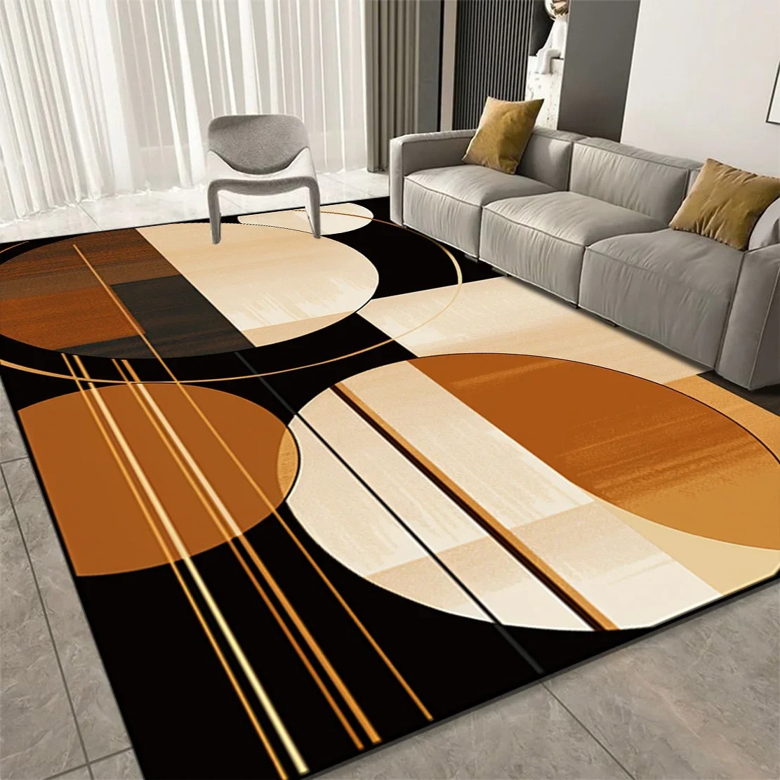 Baby Nursery Rug - Grands tapis géométriques pour décoration de