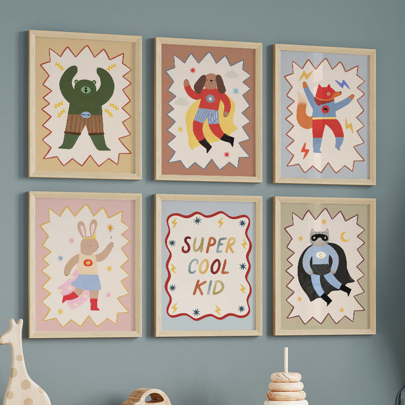 Baby Nursery Items - Peinture sur toile murale pour chambre