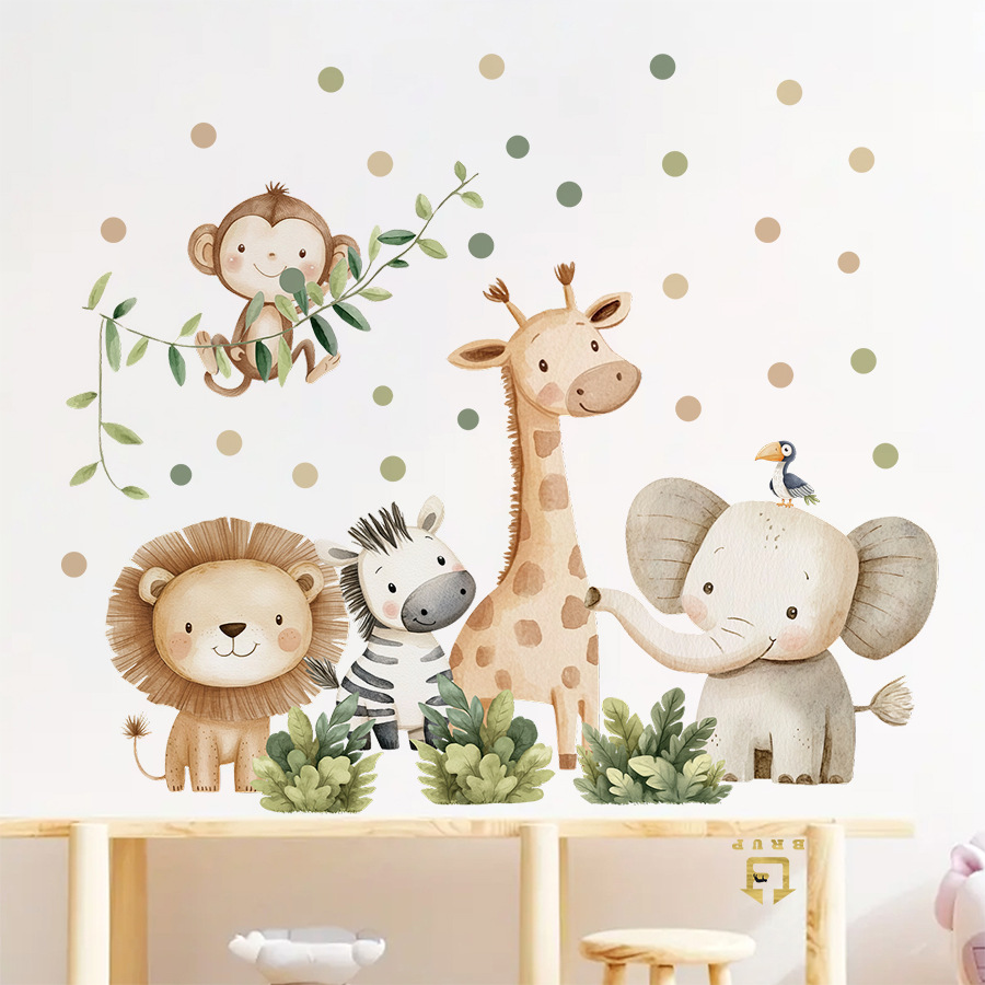 Autocollants muraux animaux de - Baby Nursery Items avis et prix