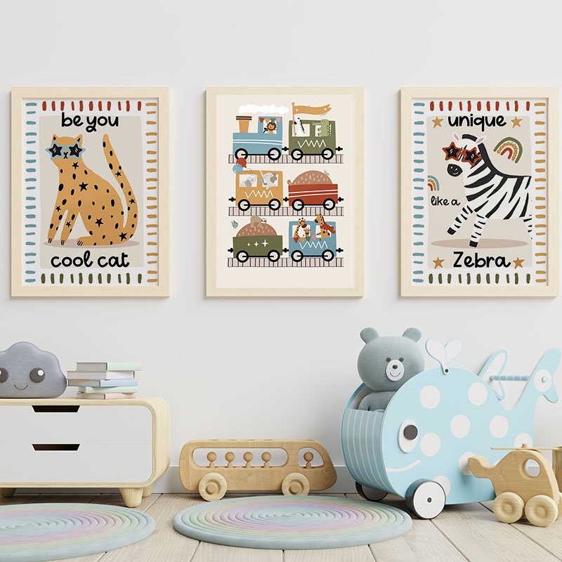 Tableaux et Affiches Muraux en - Baby Zebra Nursery avis et prix