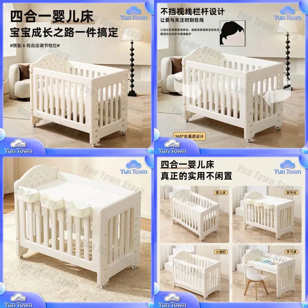 Lit bébé multifonctionnel pour - Baby Nursery With Queen Bed avis et prix