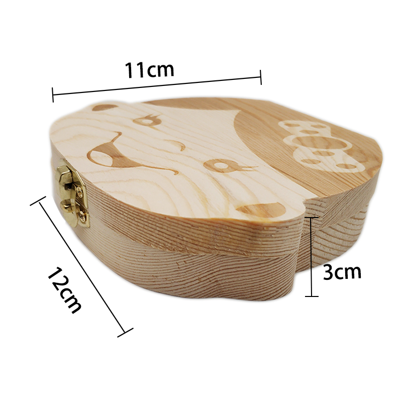 Boîte à dents de lait en bois  - Baby Keepsake Box avis et prix