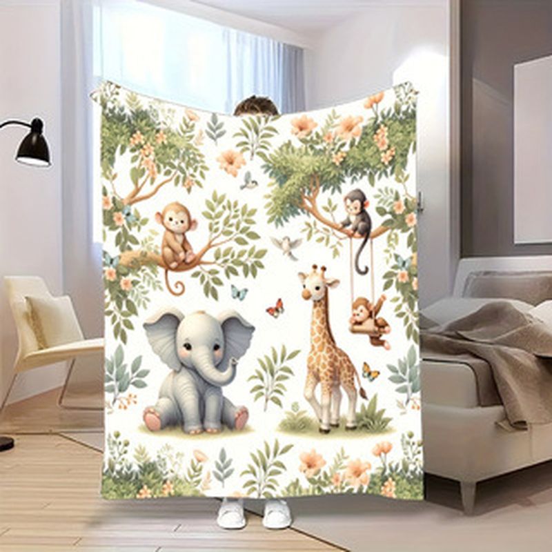 Couverture pour bébé VIKAMA en - Baby Nursery Jungle avis et prix
