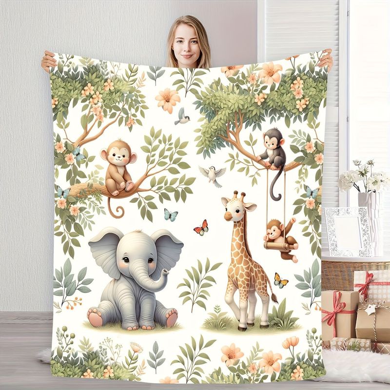 Couverture pour bébé VIKAMA en - Baby Nursery Jungle avis et prix