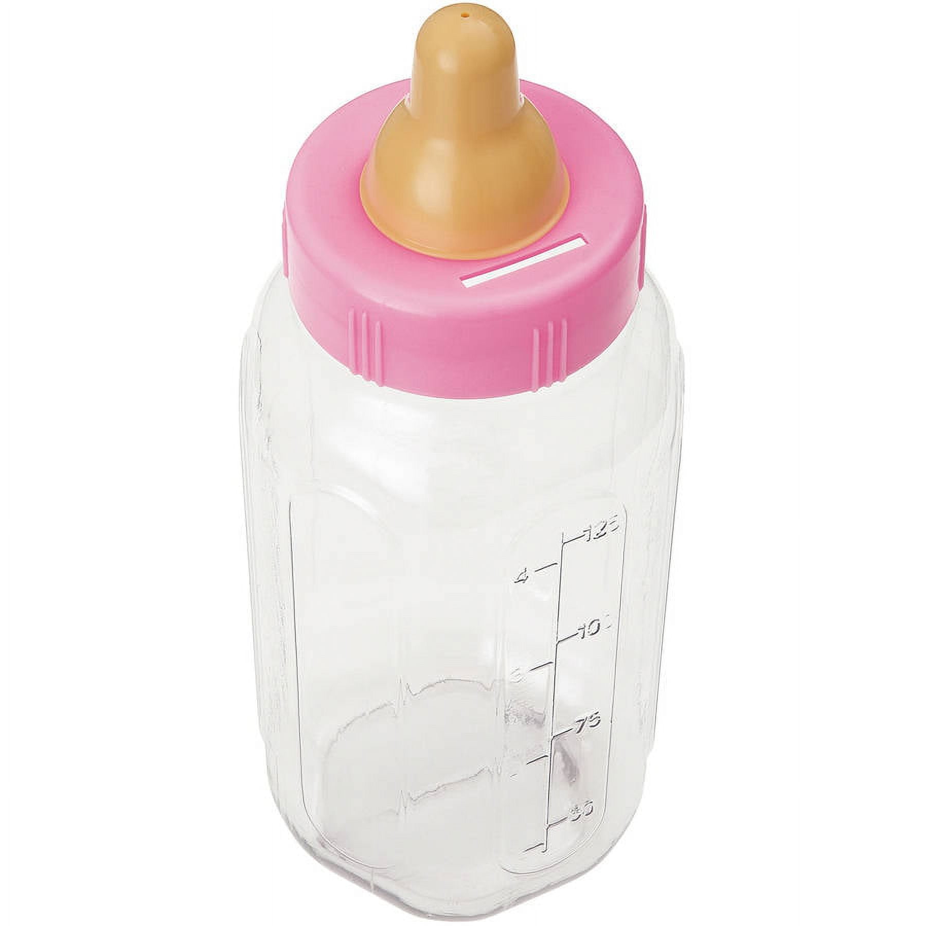 Tirelire Biberon Rose en Plast - Baby Nursery Games avis et prix