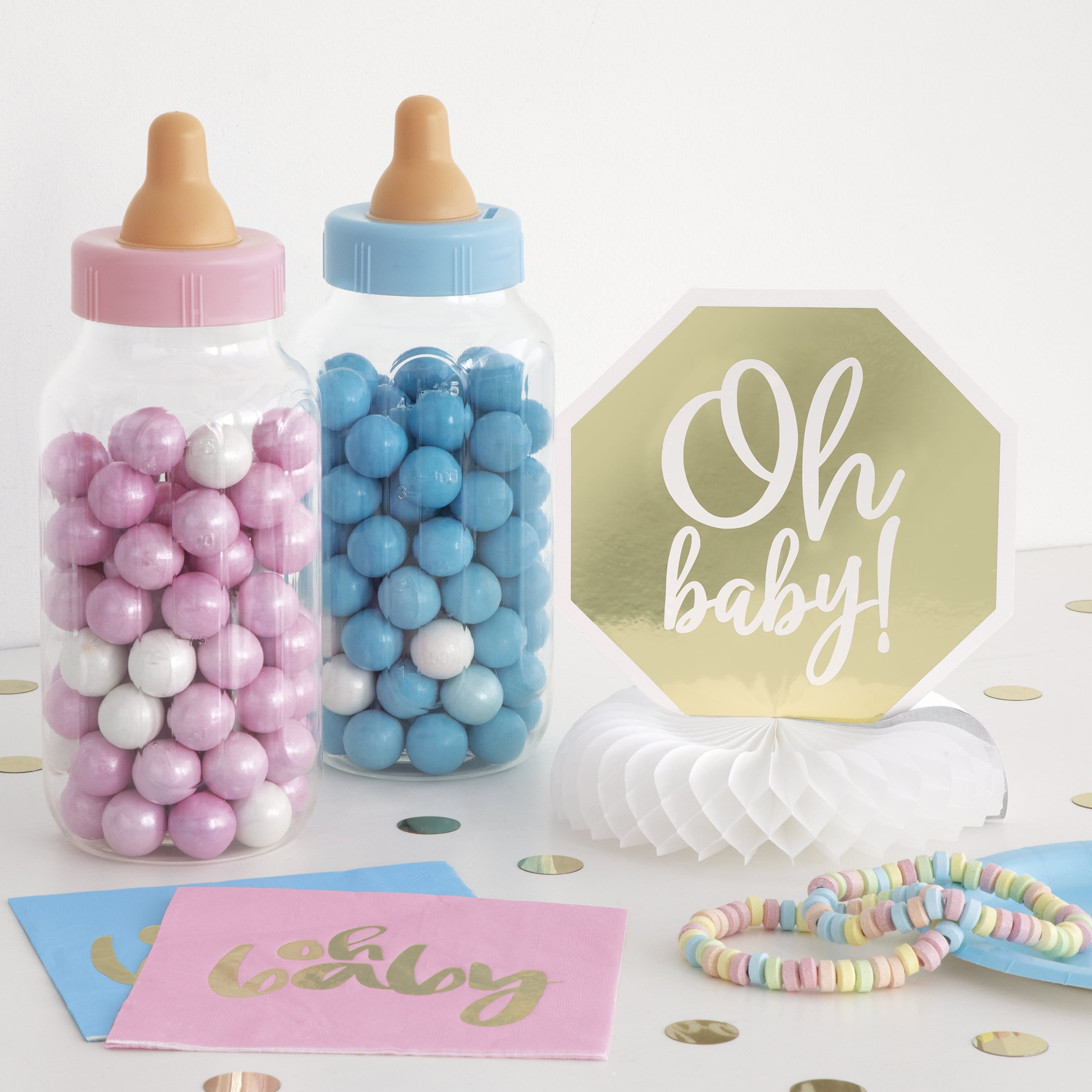 Tirelire Biberon Rose en Plast - Baby Nursery Games avis et prix
