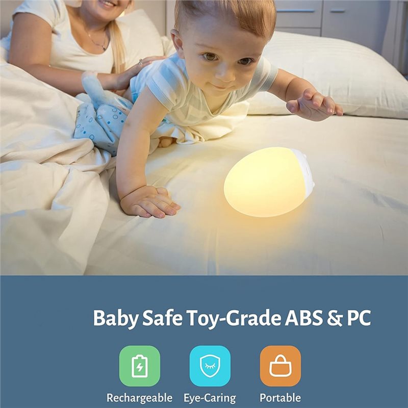 Lampe de nuit LED en forme d'œ - Baby Nursery Hours avis et prix