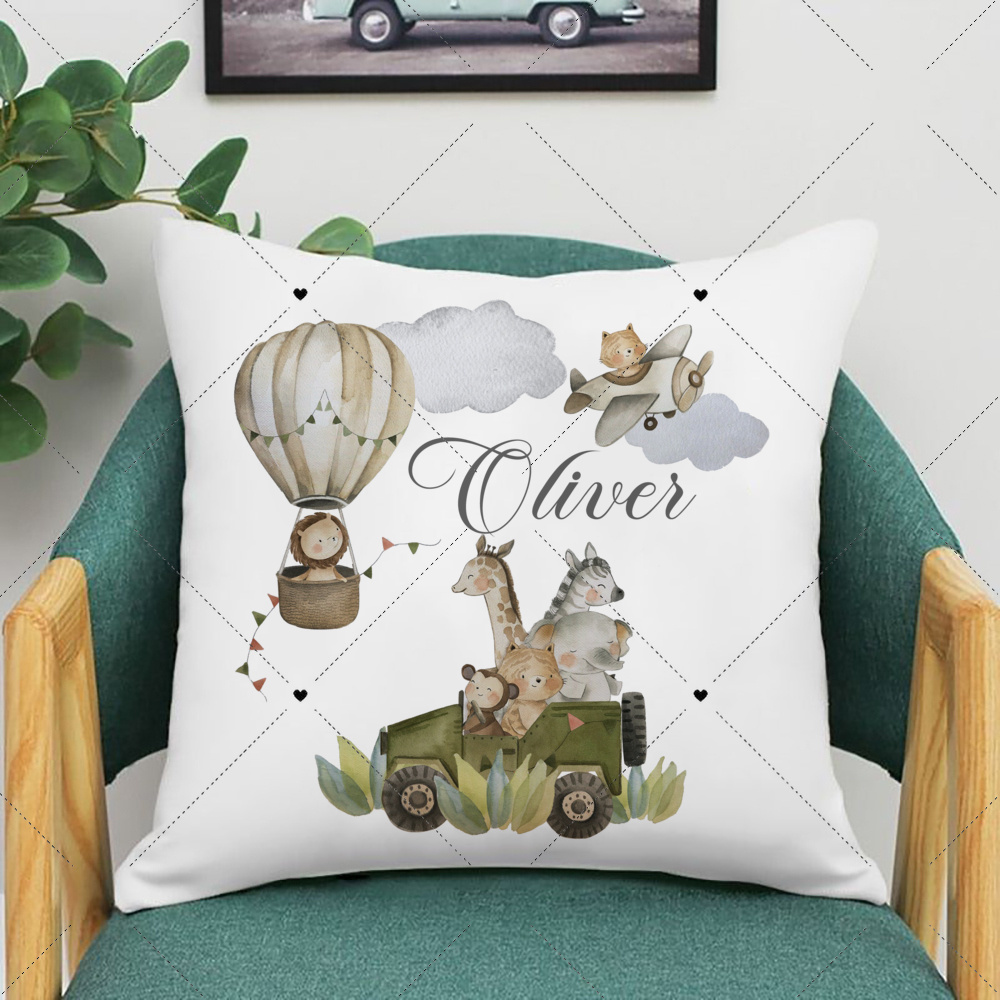 Taie d'oreiller personnalisée  - Baby Nursery Jungle avis et prix
