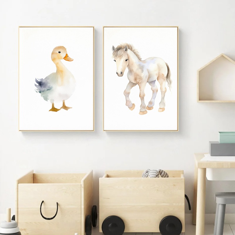 Affiches et impressions d'anim - Baby Nursery Animal Pictures avis et prix