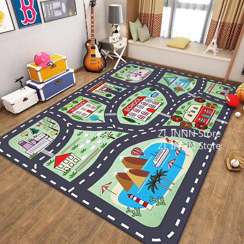 Tapis en flanelle épaisse, déc - Baby Nursery Rug avis et prix