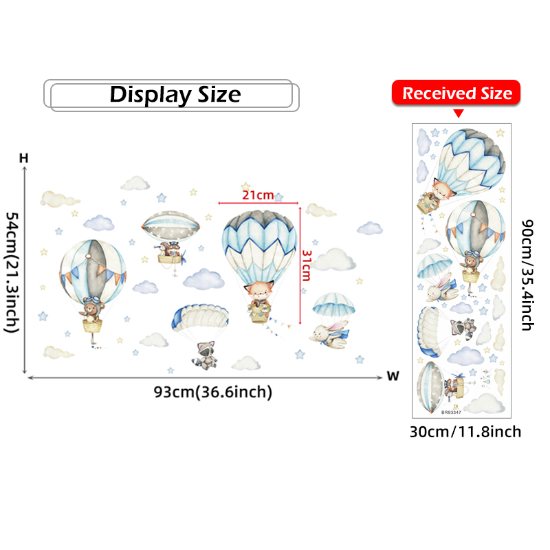 Autocollants muraux en forme d - Baby Nursery Items avis et prix