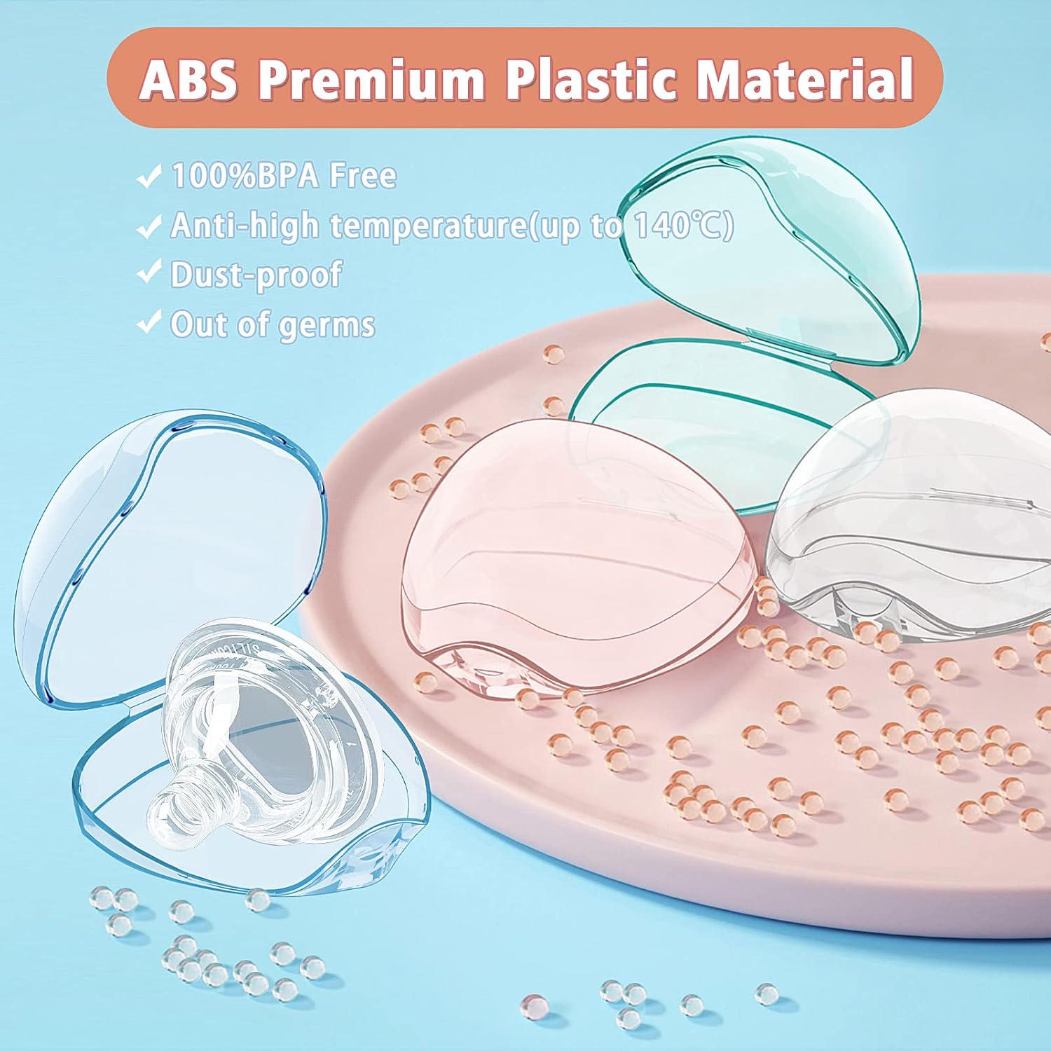 Porte-sucette - 2/4 pièces - É - Pacifier Sterilizer Case avis et prix