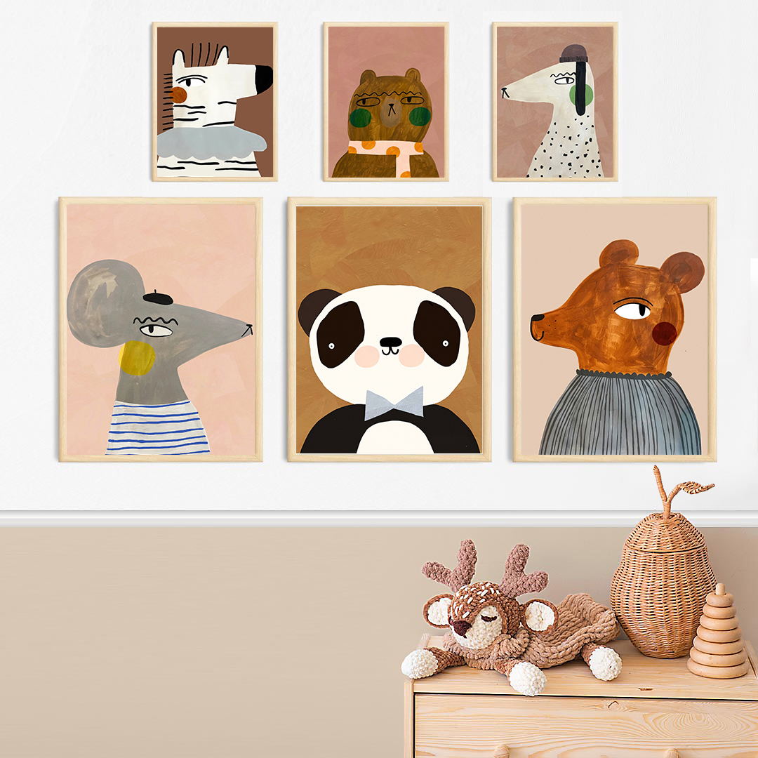 Affiche murale nordique pour c - Baby Zebra Nursery avis et prix