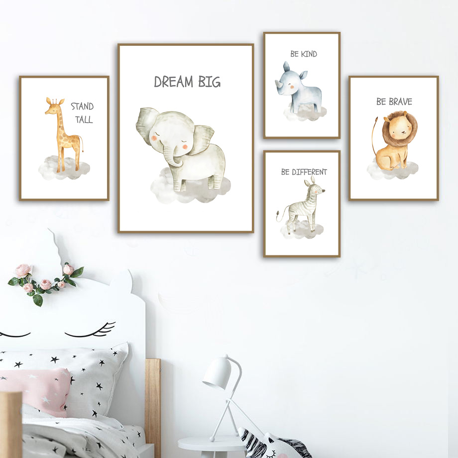 Toile d'art mural pour pépiniè - Baby Zebra Nursery avis et prix