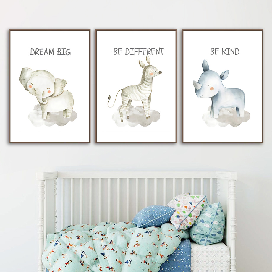 Toile d'art mural pour pépiniè - Baby Zebra Nursery avis et prix