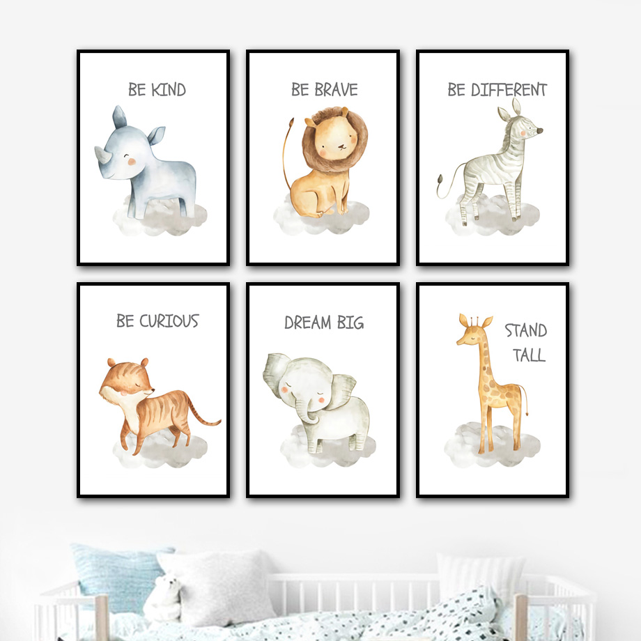 Toile d'art mural pour pépiniè - Baby Zebra Nursery avis et prix
