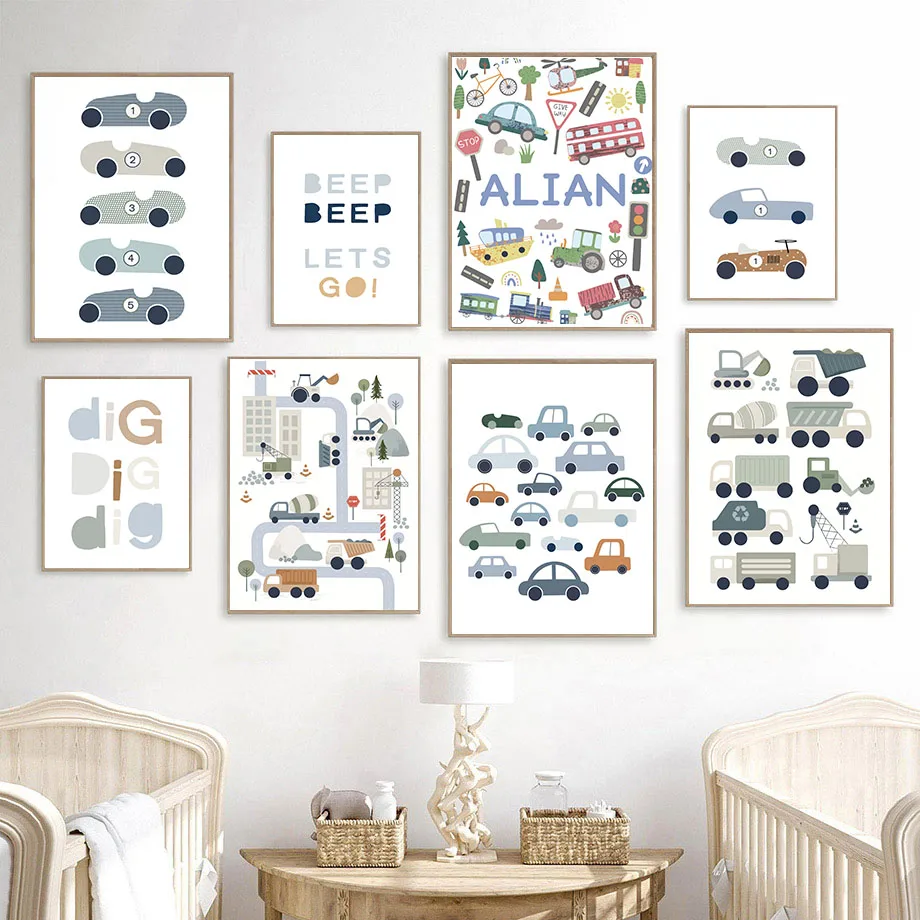 Tracteur camion pelle Bulldoze - Baby Boy Nursery Quotes avis et prix