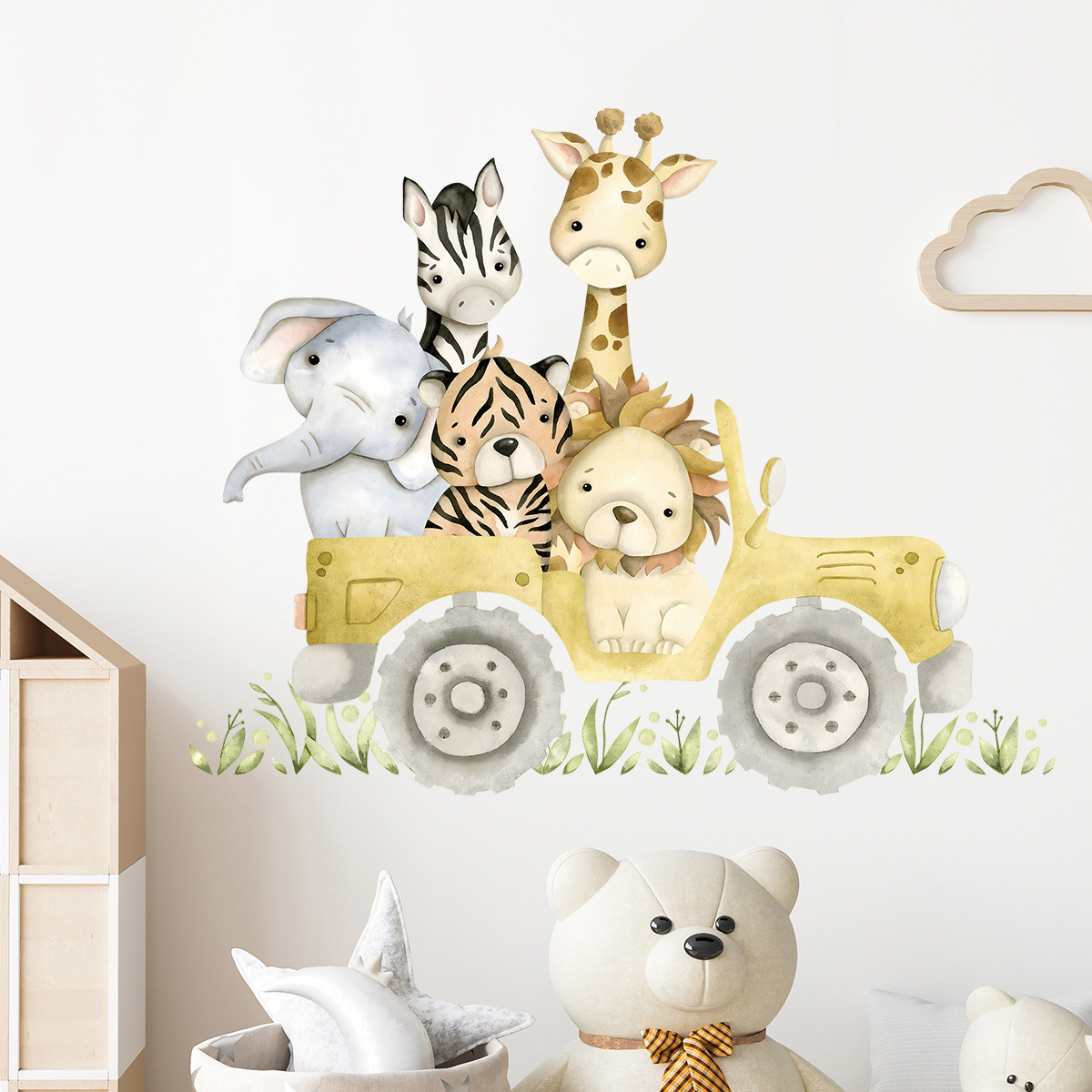 Autocollants muraux en forme d - Baby Zebra Nursery avis et prix