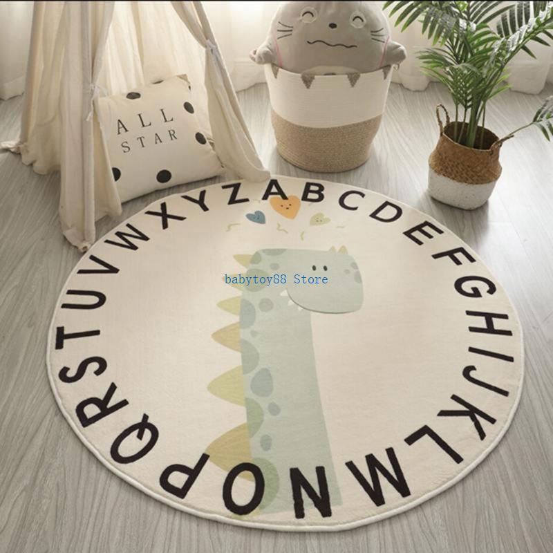 Y4UD – tapis jeu rond imprimé  - Baby Nursery Rug avis et prix