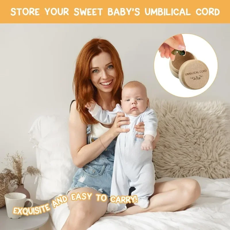 Boîte en bois pour cordon ombi - Baby Keepsake Box avis et prix