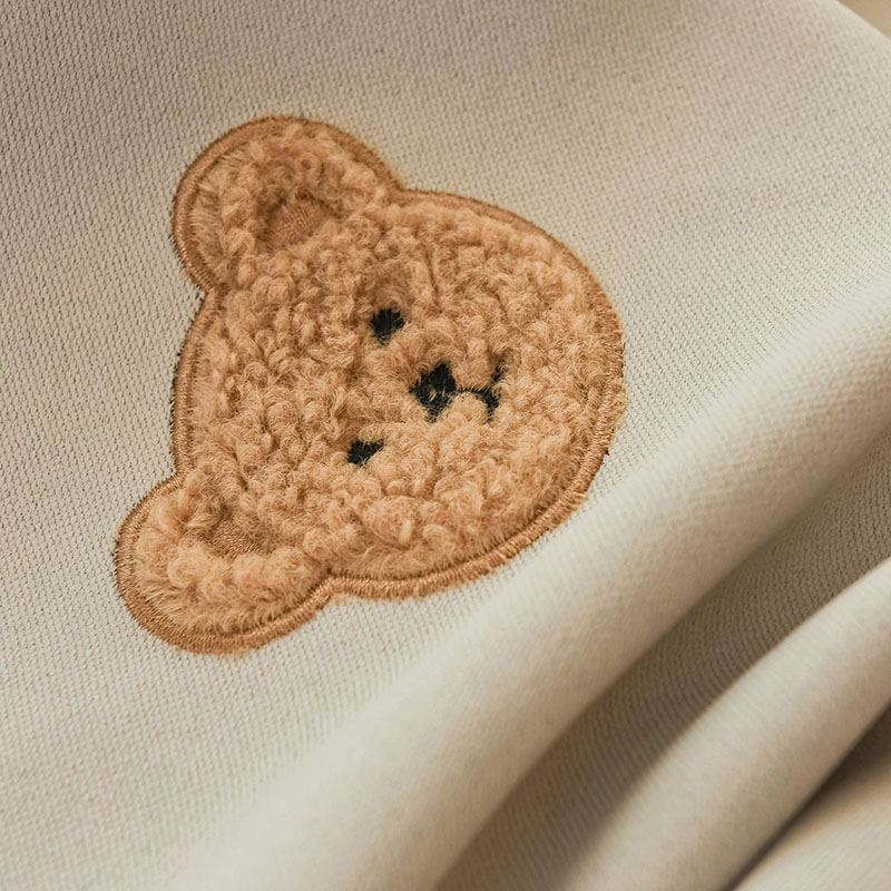 Rideaux brodés ours en peluche - Baby Nursery Curtains avis et prix