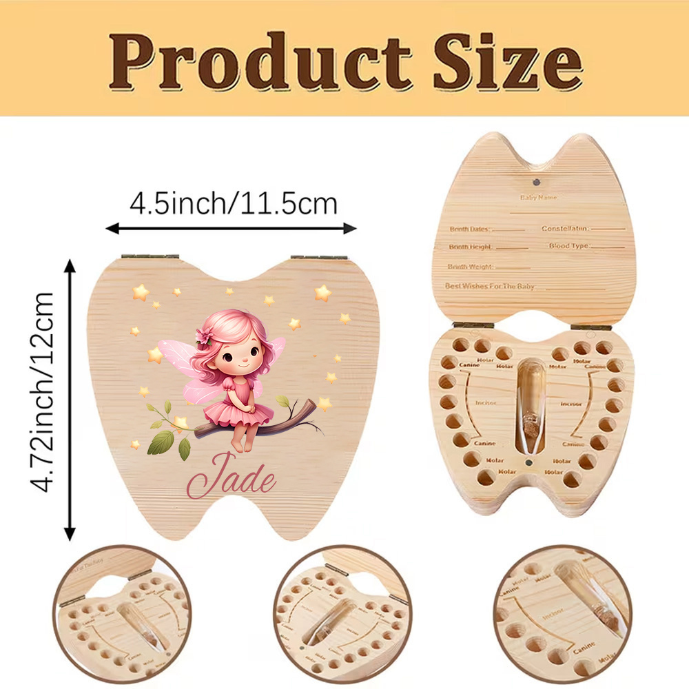 Boîte en bois personnalisée po - Baby Keepsake Box avis et prix