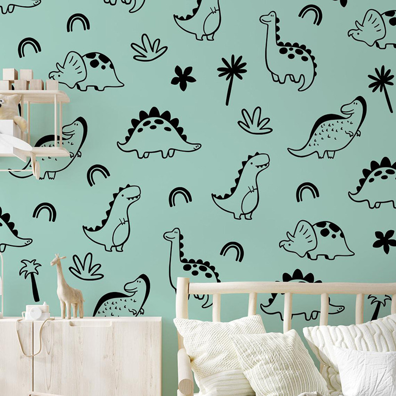 Autocollant Mural Géométrique  - Baby Nursery Jungle avis et prix