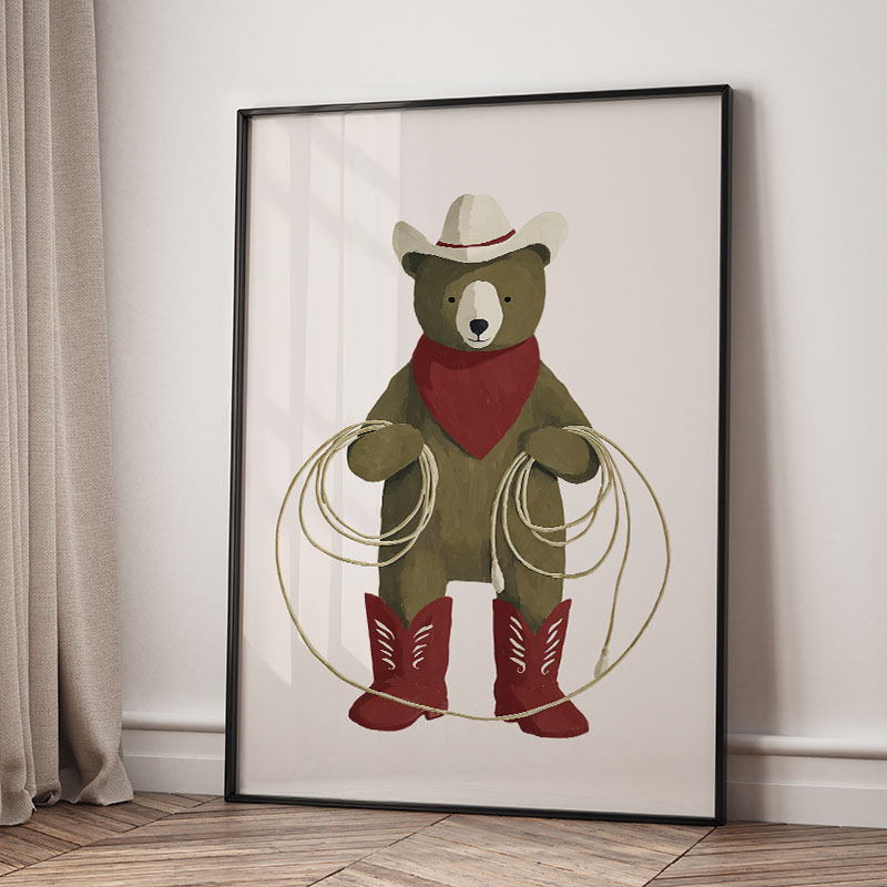 Tableau mural en toile amusant - Baby Nursery Animal Pictures avis et prix