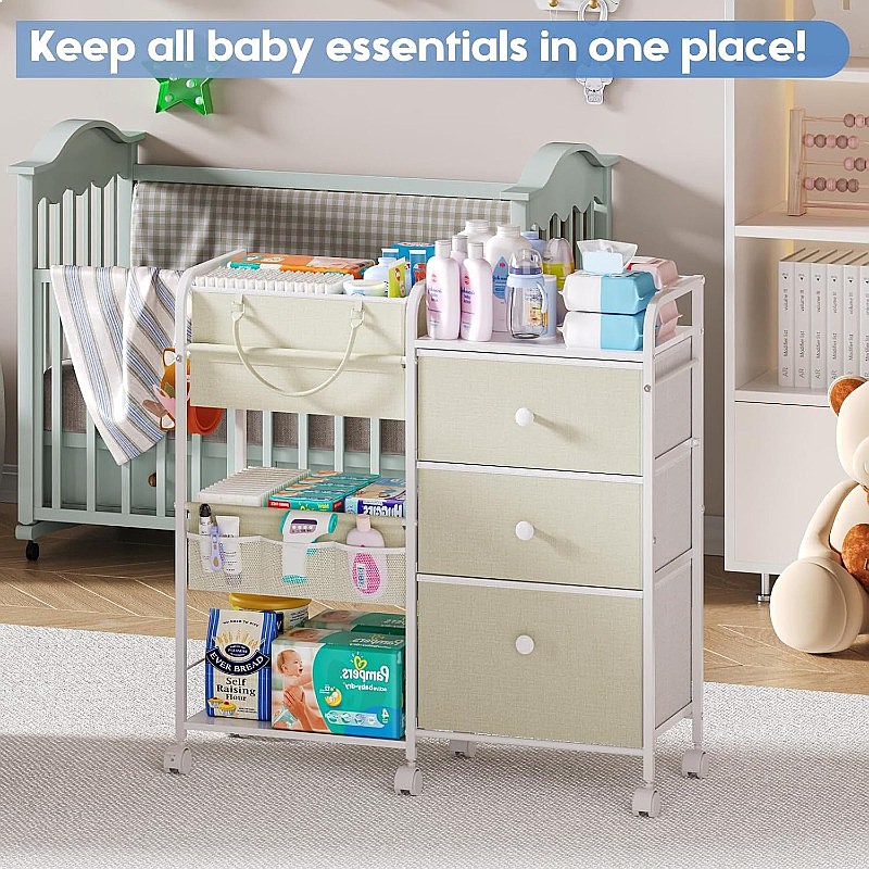 Chariot de rangement pour couc - Baby Nursery Drawers avis et prix
