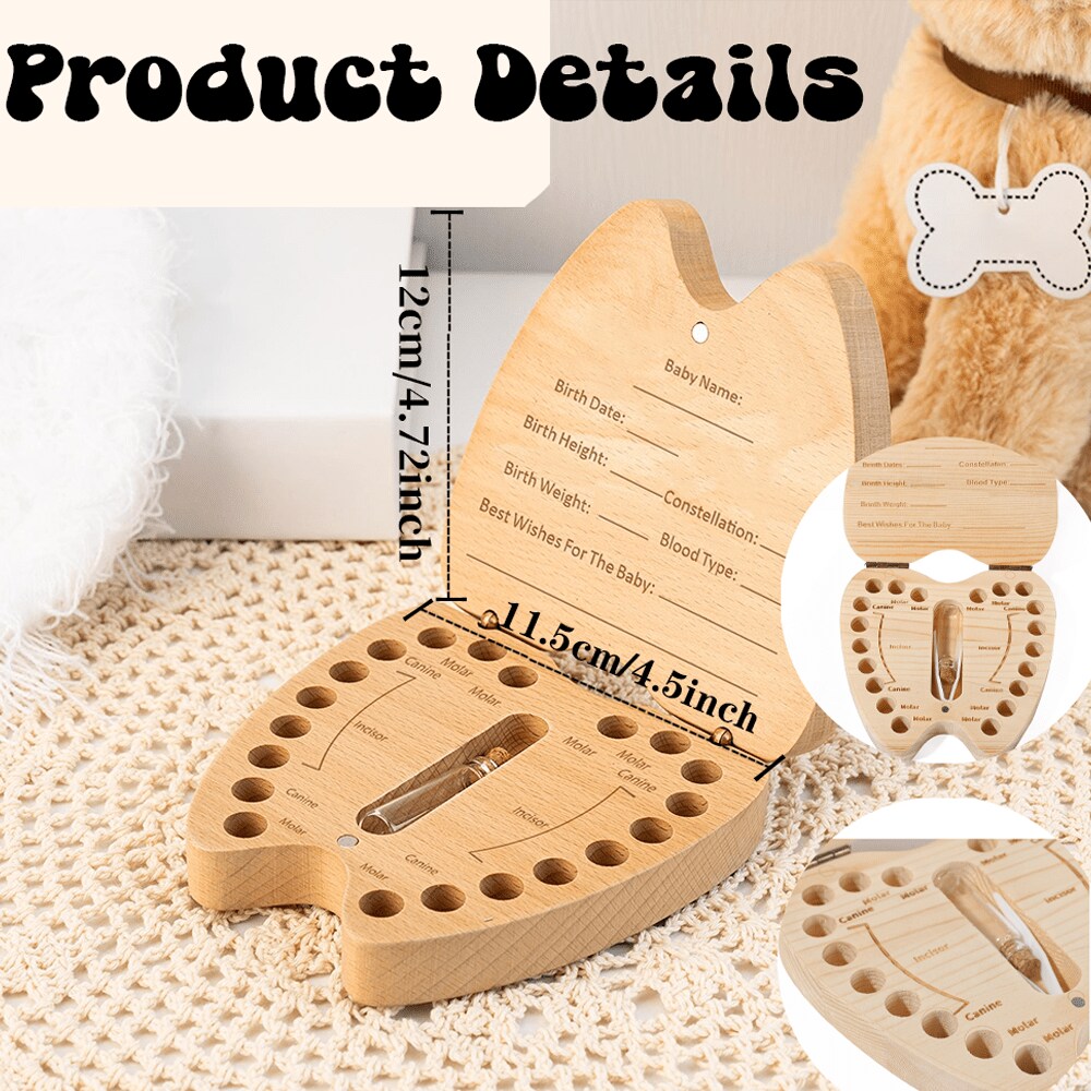 Boîte à dents de la Fée Person - Baby Keepsake Box avis et prix