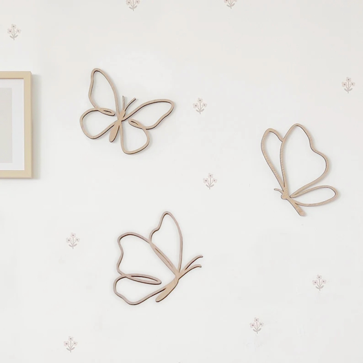 Panneau en bois avec papillons - Baby Nursery Artwork avis et prix