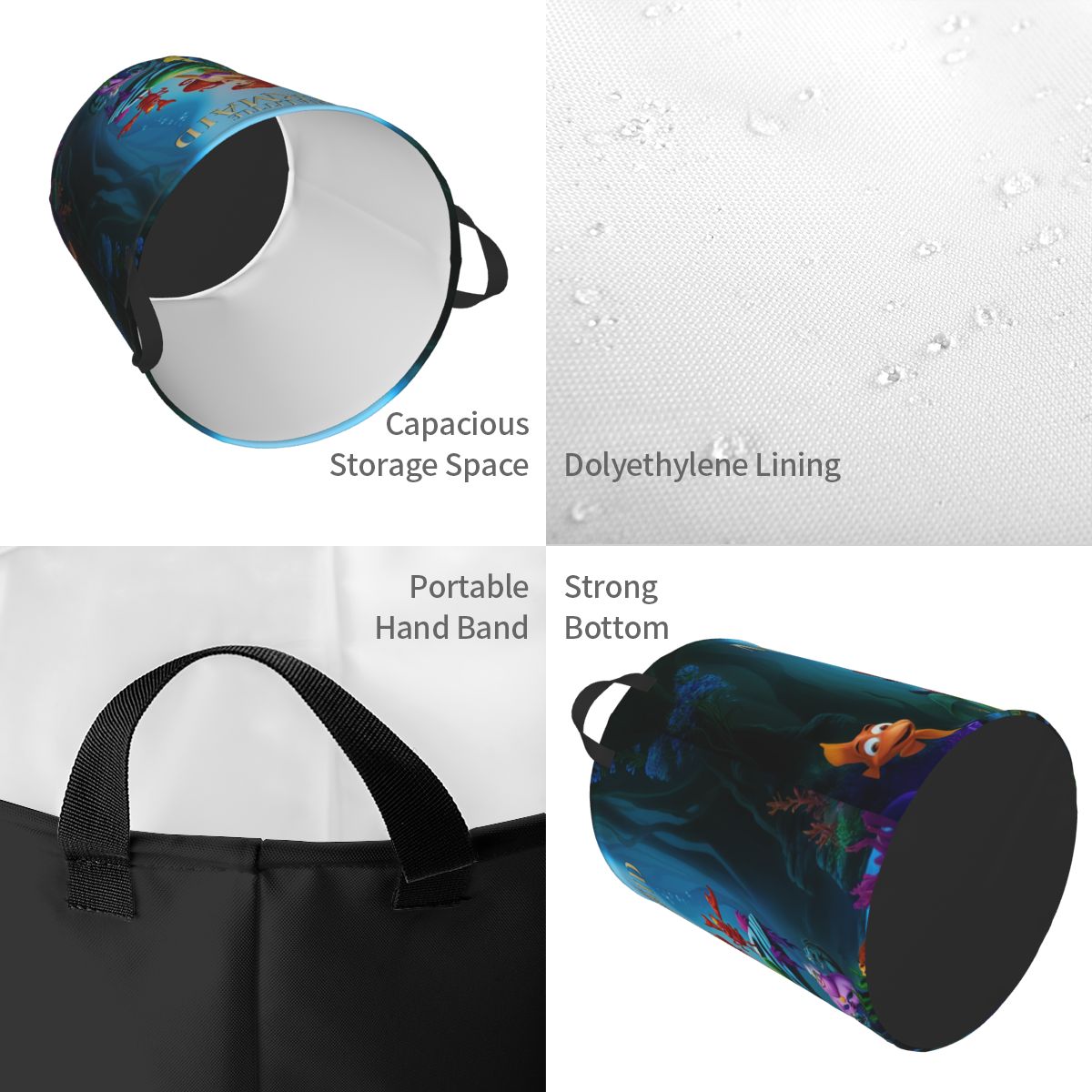 Panier à linge pliable Anima L - Baby Nursery Games avis et prix