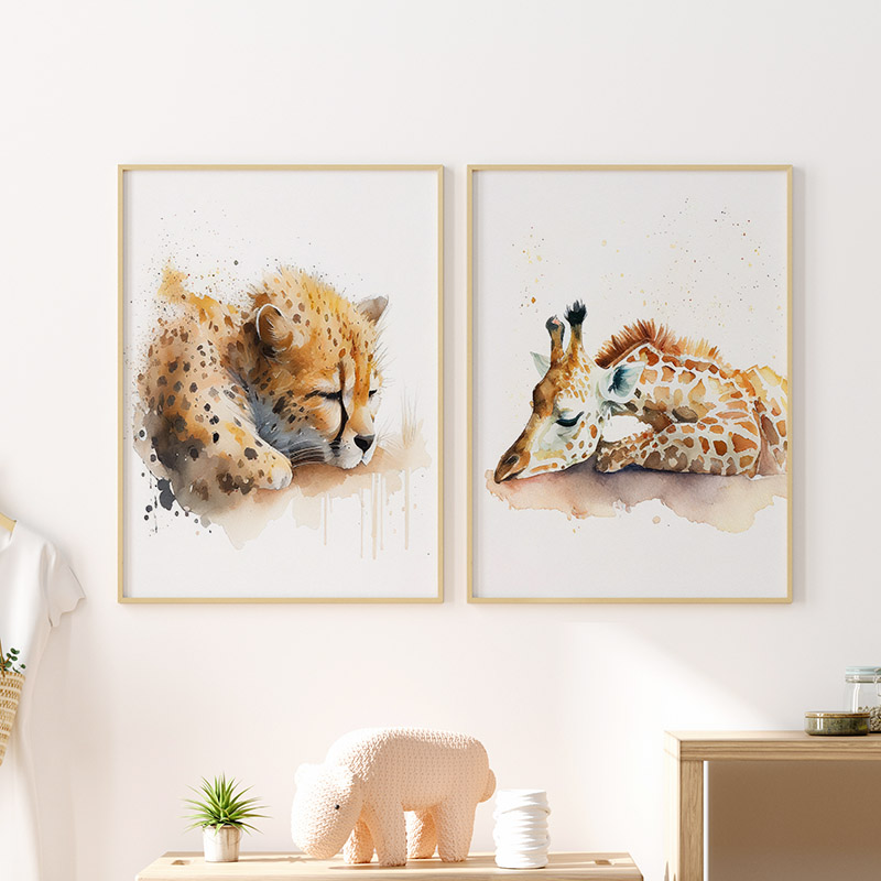 Affiches murales d'animaux de  - Baby Zebra Nursery avis et prix