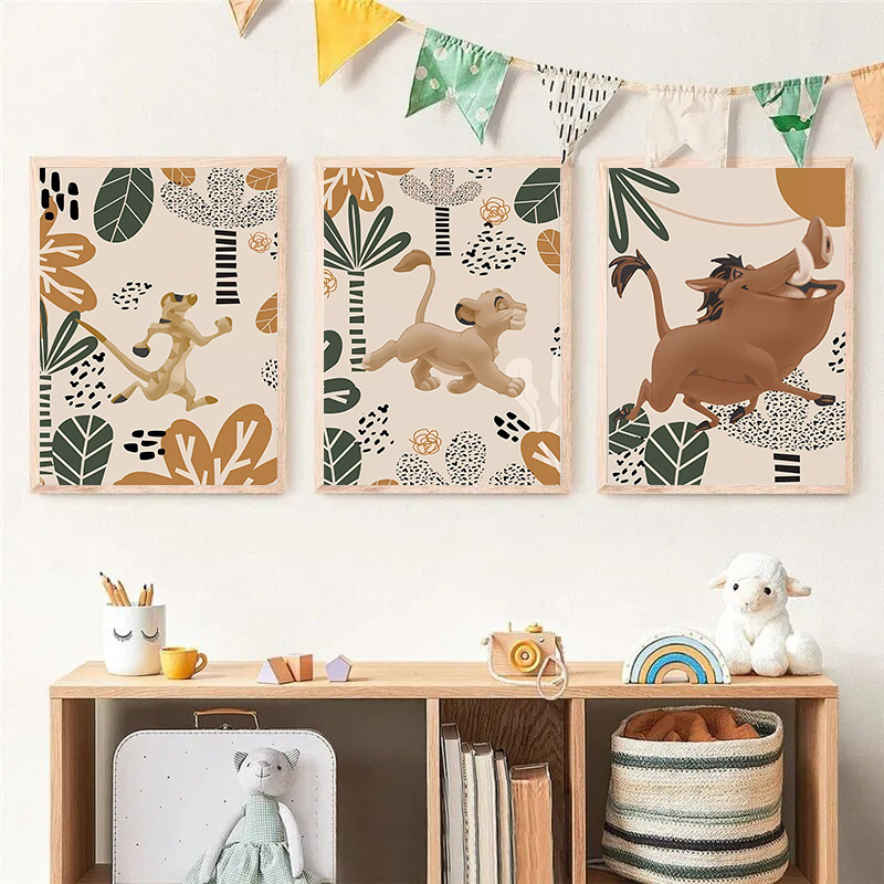 Affiches et imprimés Boho du r - Baby Nursery Animal Pictures avis et prix