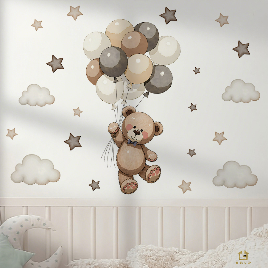 Adorables autocollants muraux  - Baby Nursery Artwork avis et prix