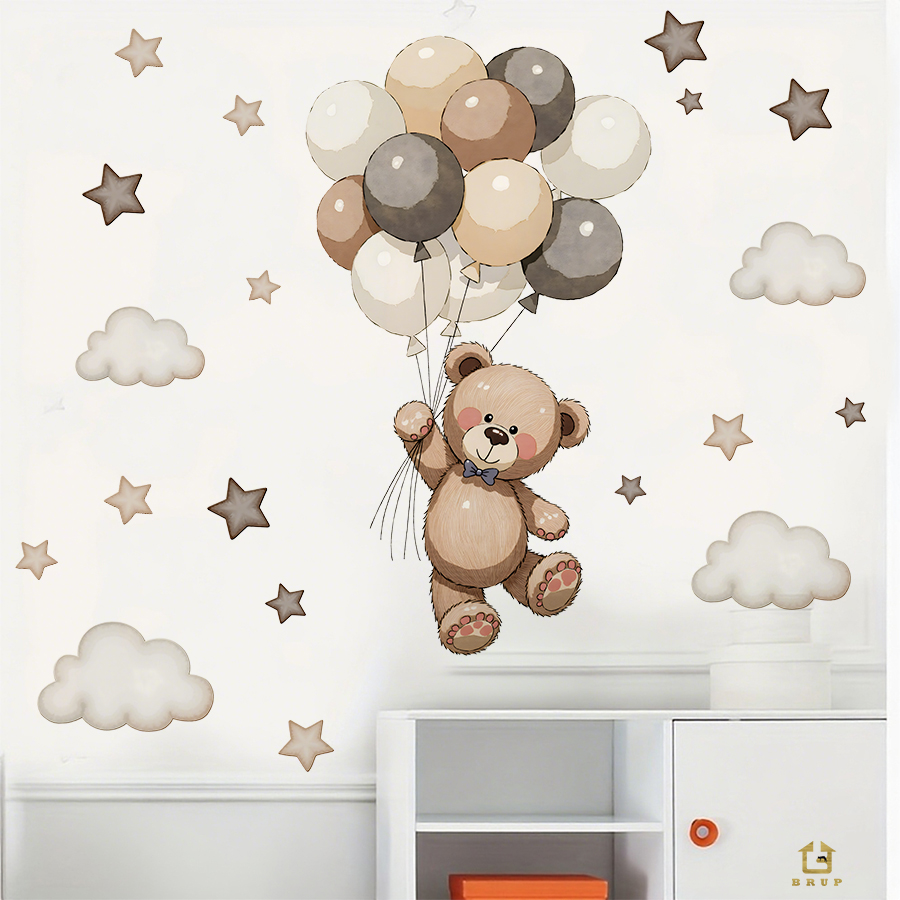Adorables autocollants muraux  - Baby Nursery Artwork avis et prix