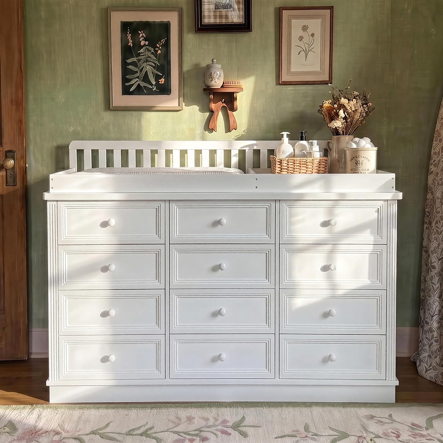 Table à langer et commode pour - Baby Nursery Drawers avis et prix