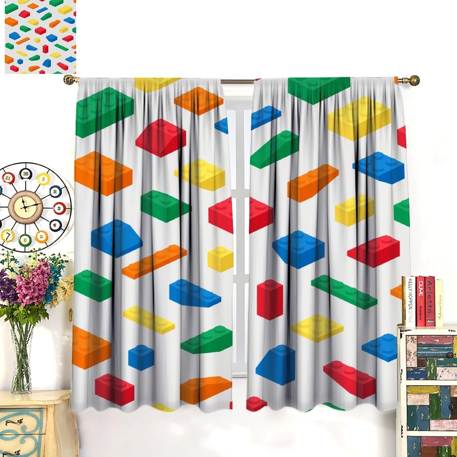 Rideaux pour enfants en forme  - Baby Nursery Curtains avis et prix