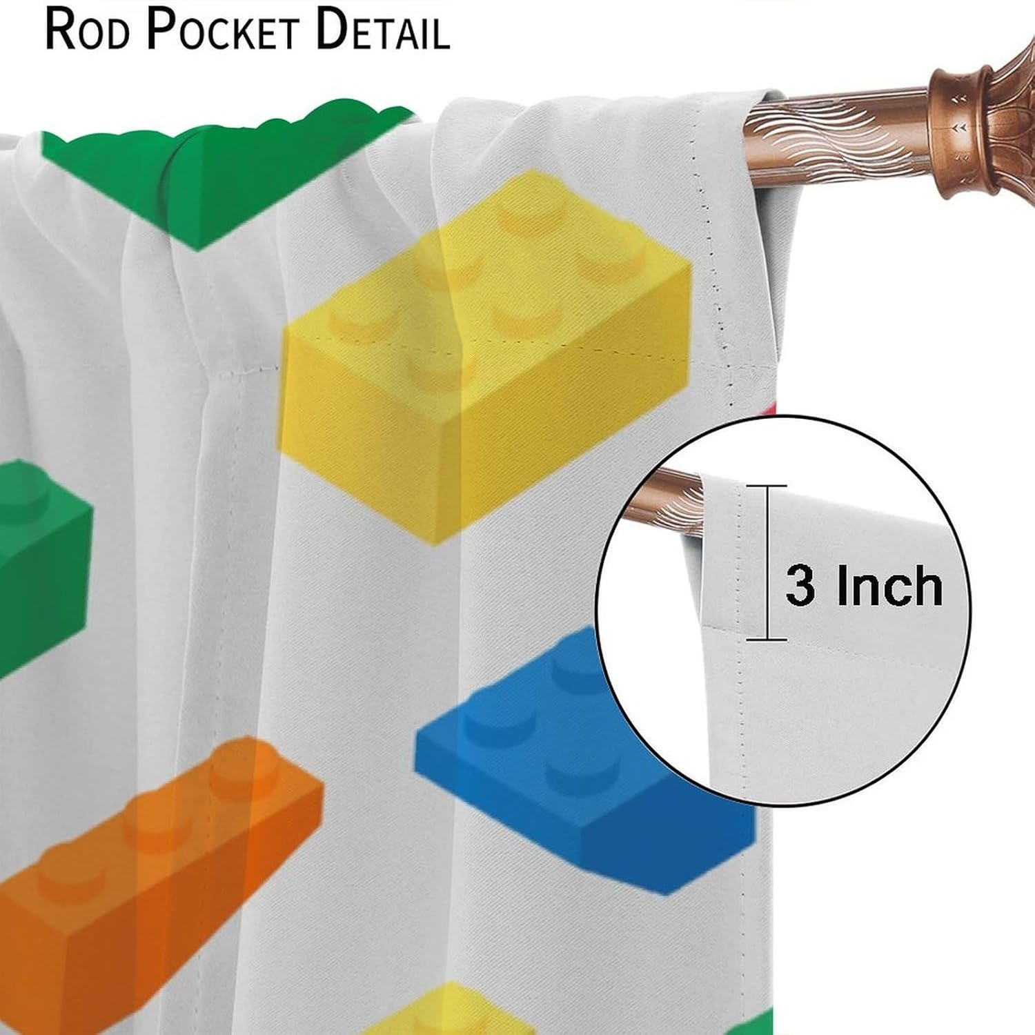 Rideaux pour enfants en forme  - Baby Nursery Curtains avis et prix