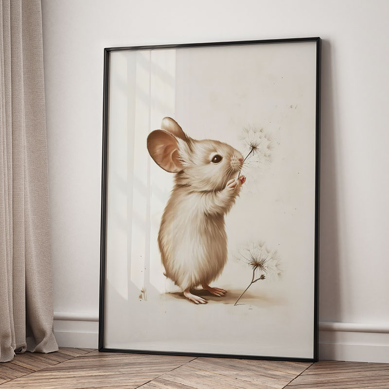 Affiches d'animaux (Ours, Lapi - Baby Nursery Animal Pictures avis et prix