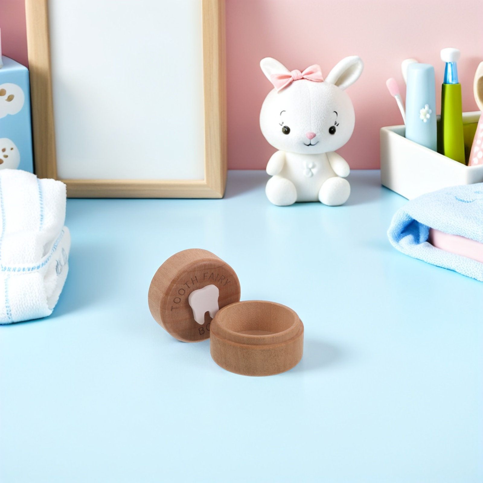 Boîte à dents de la fée en boi - Baby Keepsake Box avis et prix