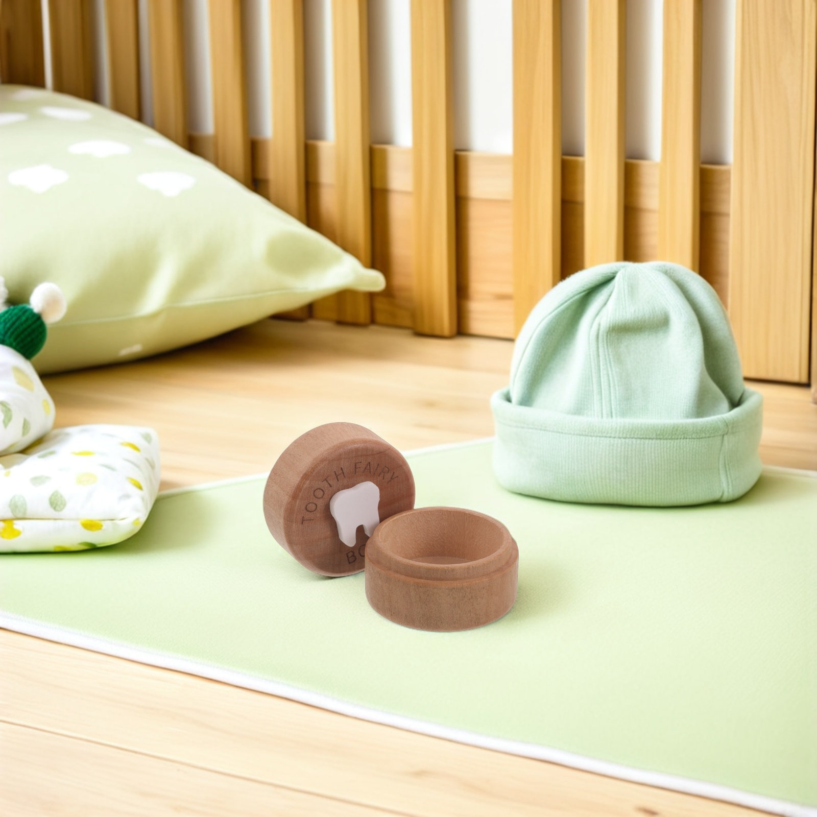 Boîte à dents de la fée en boi - Baby Keepsake Box avis et prix