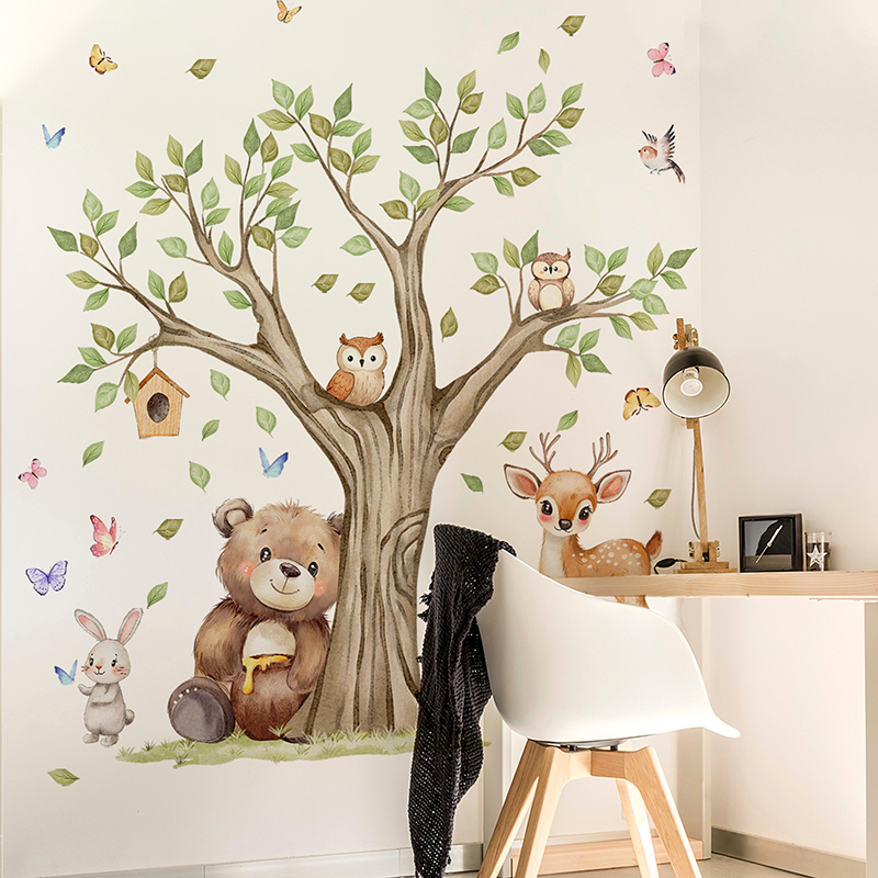 Dessin animé Jungle animaux pa - Baby Nursery Jungle avis et prix